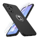 Doeshine Case for Samsung A57 5G with Magnetic Holder, Black