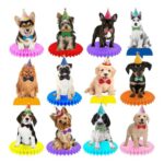Dog Honeycomb Table Decorations, 13 Pieces