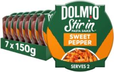 Dolmio Stir In Sweet Pepper Pasta Sauce, Bulk Multipack 7 x 150 g pots