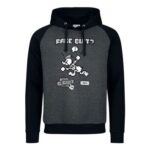 Donald Duck – Rage Quit Hoodie Athracite-Black by Mickey Mouse