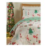 Double Bed. Elf Duvet Set
