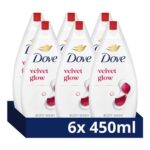 Dove Velvet Glow Body Wash with Plant Moisturisers, 6x450ml – £12.75 S&S Voucher