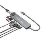 DreamQuest USB C Hub 8-in-1 USB Hub, 4K HDMI to USB-C Adapter, 65W PD, USB 3.0/2.0 Ports, SD/TF Multiport. Sold by Reaching Tech /FBA