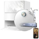 Dreame Aqua10 Ultra Track Complete Robot Vacuum TrackSync Hot Water Mop, 30,000Pa Suction, Auto-Empty, Self-Cleaning