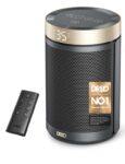 Dreo Electric Heater, 1500W Energy Efficient Space Room Heater, Upgrade Remote Portable Ceramic Fan Heaters, Thermostat, 3 Modes 12H Timer
