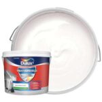 Dulux Weathershield All Weather Protection Smooth Masonry Paint 10L – Pure Brilliant White / Concrete Grey (Free C&C)