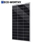 ECO-WORTHY Solar Panel Bifacial 120W 12V Monocrystalline PV Module Power Charger for RV, Campervan – Sold by ECOWORTHY UK Store