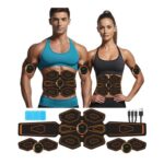 EMS Muscle Stimulator ABS Trainer: 8 Modes, 19 Intensities