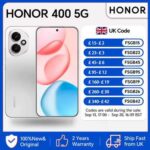 EXCLUSIVEHONOR 400 Pro 6.55 Smartphone 8GB256GB £225.15 / 512GB £242.15 ( 200MP OIS /120Hz / Upto 5000 Nits ) w/codeHonTech UK Store