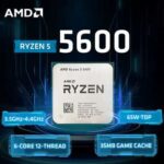 EXCLUSIVERyzen 5 5600 CPU Processor ( 6C / Zen3 / Socket AM4 / DDR4 ) with codeBinary Tech Store