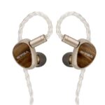 EXCLUSIVESIVGA Que UTG Dynamic IEM Headphones ( UTG Glass Diaphragm Driver / Green Sandalwood Faceplate ) w/codecashbackSIVGA Official Store
