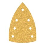 EXPERT C470 7-Hole Sandpaper for Multi Sanders, 100x150mm, G40, 10-Pcs