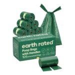 Earth Rated Dog Poop Bags with Tie Handles, Unscented, 105 – £4.12 S&S Voucher