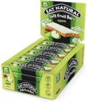 Eat Natural Soft Fruit Bars, Apple, Dates & Almonds, 15 x 25g Vegan, Gluten Free, High Fibre Snacks (£7.05 S/S)