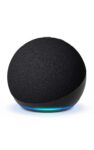 Echo Dot (Newest gen) Bluetooth smart speaker with big vibrant sound and Wi-Fi Charcoal, with Alexa Early Access Blue/White/Black