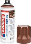 Edding 5200 Permanent Spray – Rust Effect – 200 ml – Acrylic Paint for Painting and Decorating Glass, Metal, Wood, Ceramic, Plastic, Canvas