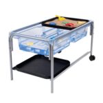 Edxeducation Sand & Water Table for Kids, 58 Cm, Indoor/Outdoor