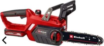 Einhell Power X-Change 18V Cordless Chainsaw 25cm – 1 x 3.0Ah – Free C&C