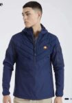 Ellesse Mens Angiolo Hybrid Half Zip Jacket Navy/black/grey/blue Sizes: S -XL