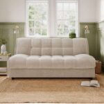 Emery Squish Soft Chenille Clic Clac Storage Sofa Bed