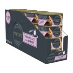 Encore Natural Adult Wet Cat Food, Tuna with Shrimp in Broth 16x70g Tins. S&S £12.46