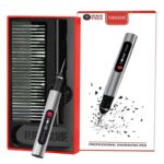 Engraving Pen, Ultimate Cordless Portable Engraver Engrave Over 50 Surfaces Rechargeable Includes 30 Bits. SB heaie /FBA