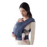 Ergobaby Embrace Carrier for Newborns, Ergonomic, Soft Head Support, Navy