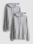 Essential Grey Hoodies 2pk – Sizes XS / M / L / XL Click & Collect Only