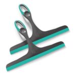 Essentiality 2-Pack Multipurpose Window Squeegee, Grey, 24.5×22.5cm