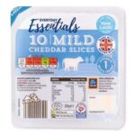 Everyday Essentials Mild Cheddar Slices 200g – 10 Pack