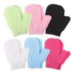Exfoliating Bamboo Gloves 12pcs for Dead Skin Removal