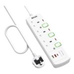 Extension Lead 3M, Switched and 3USB Ports