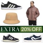 Extra 20% Off Outlet Via APP e.g New Era Bucket Hat Levis Mens Stryder Sneaker £16 Adidas Mens Puffer Jacket £36 W/Code