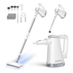 FEPPO Steam Mop with Detachable Handheld Steam Cleaner