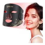 FOLOKE LED Face Mask Red Light Therapy 6305nm and 830nm