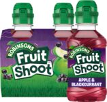 FRUIT SHOOT Apple and Blackcurrant Fruit Juice, 200ml (Pack of 8)