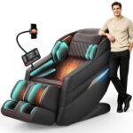 FURNIMAT 4D Full Body Massage Chair Zero Gravity SL-Track for Home, Shiatsu