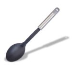 Fackelmann Mode Solid Spoon, Non-Stick Plastic Cooking Spatula, Heat-Resist
