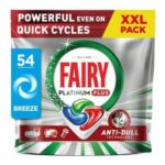 Fairy 54 Platinum plus Breeze Dishwasher Tablets