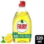 Fairy Original Washing Up Liquid Lemon with LiftAction 320 ML