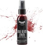 Fake Blood Spray 60ml Halloween Zombie Makeup SFX Pro Horror Make up Halloween Washable Fake Blood Face Paint for Clothes, Zombie, Vampire & Dress Up Coagulated Fake Blood
