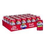 Fanta Fruit Twist Soft Drink Can 330 mL – £9.77 S&S