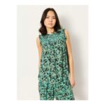FatFace Elle Batik Blouse – Blue
