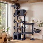 Feandre Cat Tree, Multi-level Tall Cat Tower