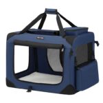 Feandrea Foldable Pet Carrier Bag, Portable Cat Dog Carrier, Soft Sided Pet Travel Carrier with Breathable Mesh, with Handles