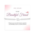 Fehki 925 Sterling Silver Heart Tennis Bracelet – Friendship Gift
