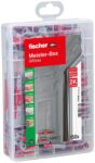 Fischer Meister-Box DuoPower Short/Long Wall Plugs 150pc (6x30mm, 8x40mm, 6x50mm, 8x65mm)