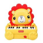 Fisher-Price Lion Keyboard Musical Toy, Play, Record & Create With Light Effects
