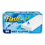 Flash Speedmop Wet Mop Floor Cleaner Wipes, 96 Wet Citrus Pads