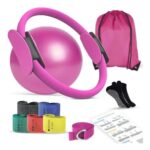 FlexIntense 11-in-1 Pilates Ring Set (Pink)
